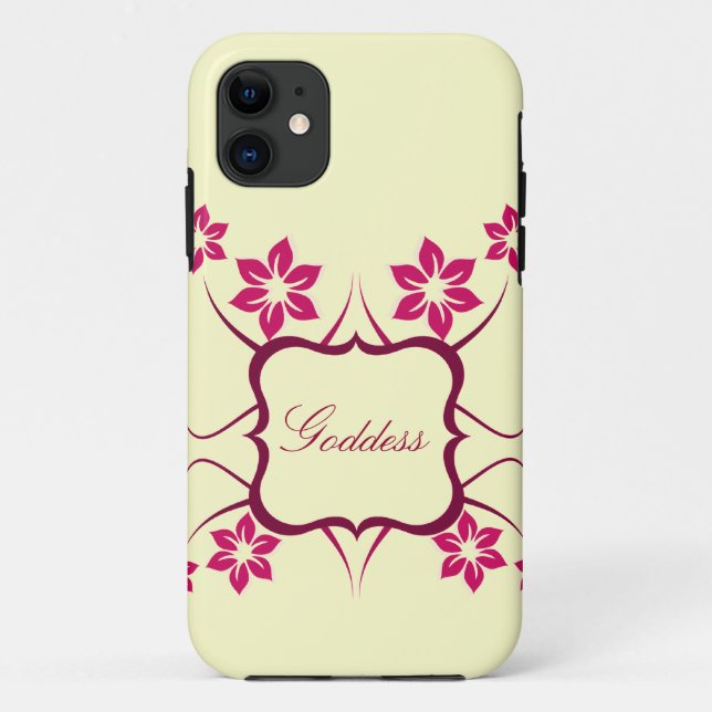 Coques Case-Mate iPhone Déesse Floral BT iPhone 5 Coque, rose (Dos)