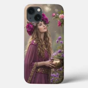 Case-Mate iPhone Case Déesse Florale Élégante - Housse de Téléphone Arti