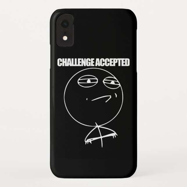 Coques Case-Mate iPhone Défi admis (Dos)