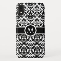 Défiler Damask 2Part Ptn BW & Band (Personnalisé)