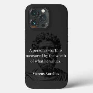 Case-Mate iPhone Case Définir une valeur : Marcus Aurelius sur les valeu