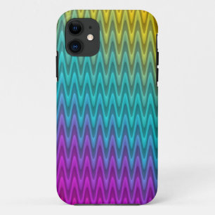 Coques Pour iPhone Dégradants de couleur ZigZag