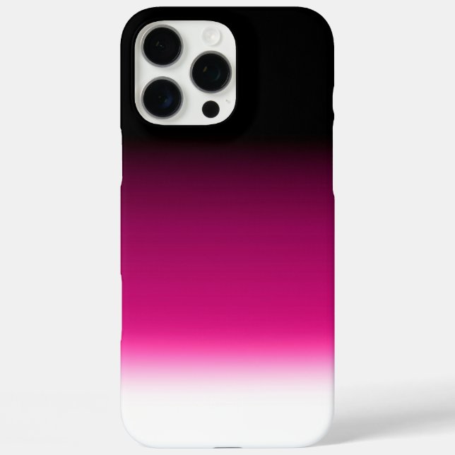 Coques Case-Mate iPhone Dégradé blanc rose burgundy (Verso)