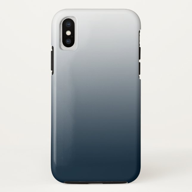 Coques Case-Mate iPhone Dégradé bleu (Dos)