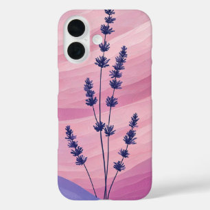 Coque Pour iPhone 16 Dégradé de la lavande