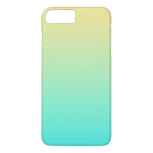 Case-Mate iPhone Case Dégradé simple pastel jaune turquoise