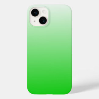 Coque Case-Mate iPhone dégradé vert à blanc #00cc00