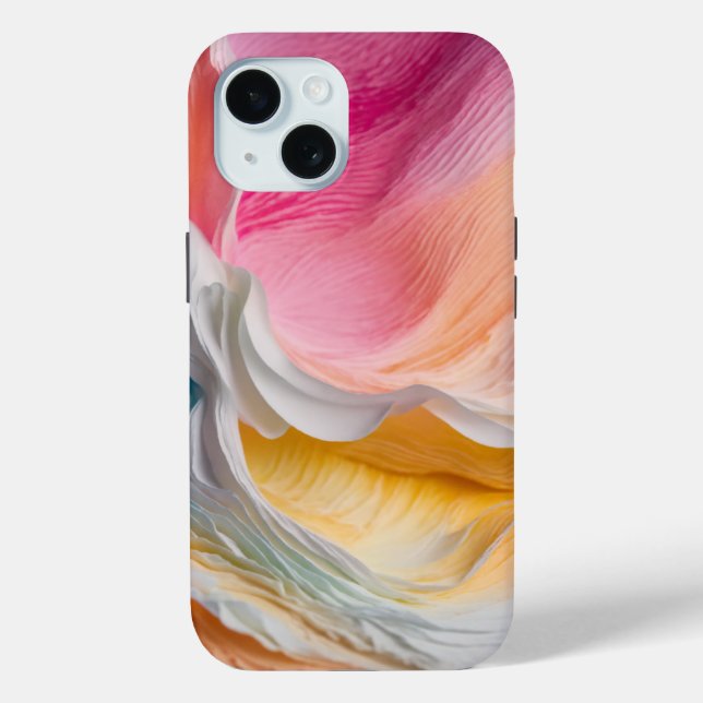 Coques Case-Mate iPhone Dégradé vif du papier sur blanc (Verso)