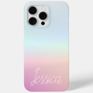 Coque Case-Mate iPhone Dégradés ombrés colorés cool et votre script