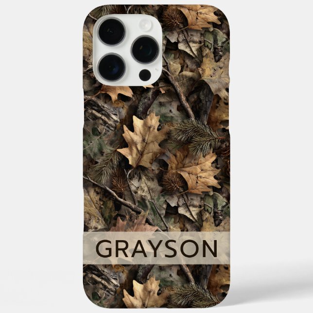 Coques Case-Mate iPhone Déguisement Automnal Personnalisé (Verso)