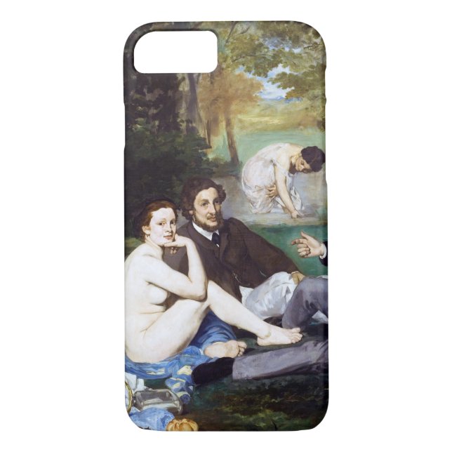 Coques Case-Mate iPhone Déjeuner sur l'herbe, Manet (Dos)