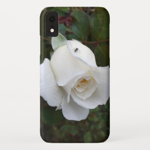 Case-Mate iPhone Case Délicate nature rose blanche