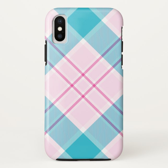 Coques Case-Mate iPhone Délicatesse dans Plaid (Dos)