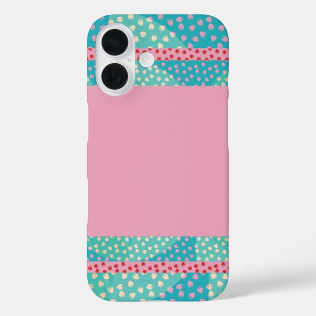 Coques Case-Mate iPhone Délice aux fraises (Verso)
