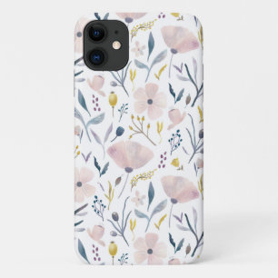 Case-Mate iPhone Case Délicieuse Pastel Jolie Fleur Rose Bleu Feminine
