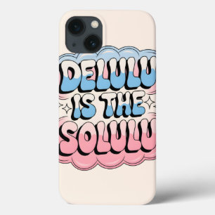 Case-Mate iPhone Case Delulu est le Solulu