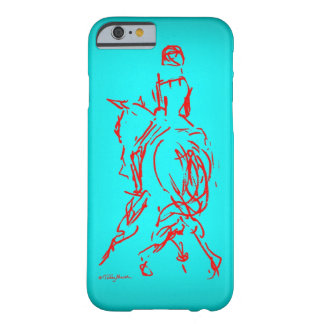 Coque Barely There iPhone 6 Demi de passage : Cas de l'iPhone 6 de turquoise