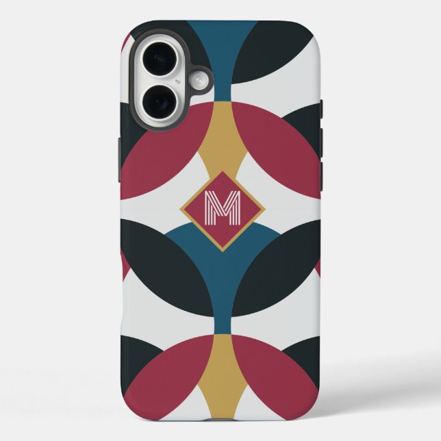 Coques Case-Mate iPhone Demi-Lunes Modernes (Verso)