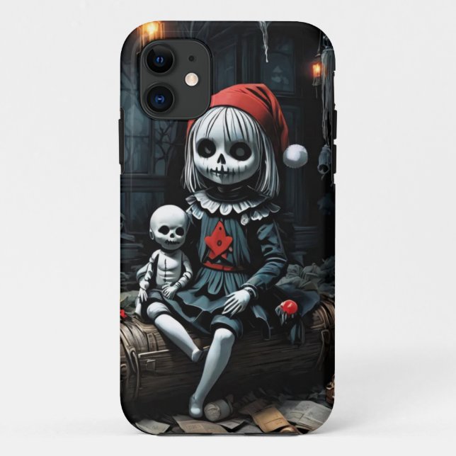 Coques Case-Mate iPhone Démon pour Noël (Dos)