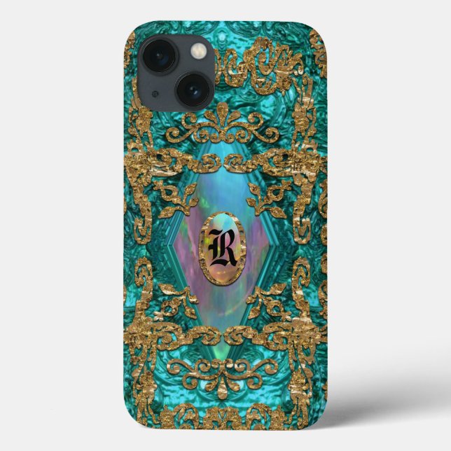 Coques Case-Mate iPhone Dempsey Micha Elegant Monogramme (Verso)