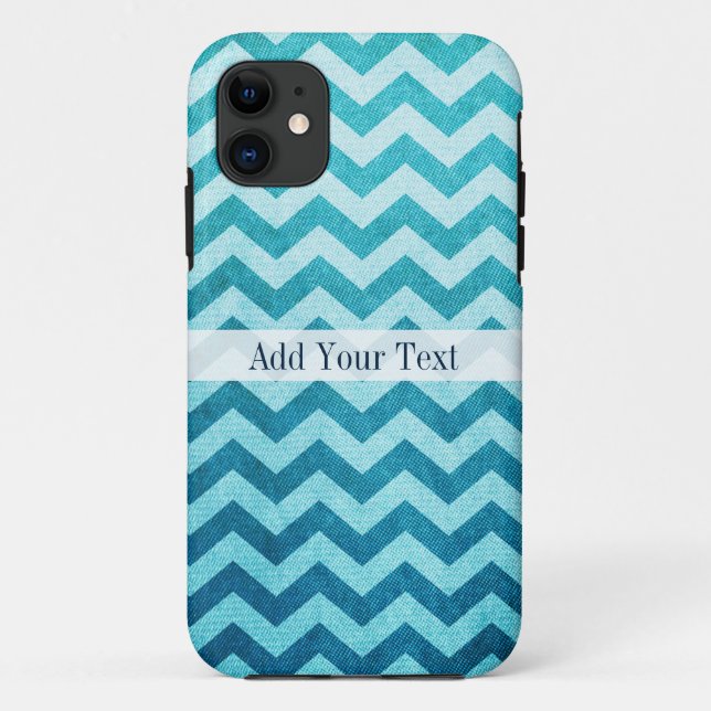 Coques Case-Mate iPhone Denim Chevron par Shirley Taylor (Dos)