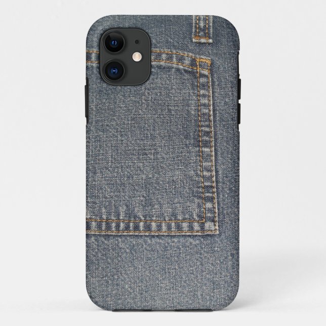 Coques Case-Mate iPhone Denim iPhone 5 Coque-Mate personnalisé ID (Dos)