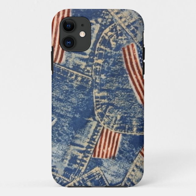 Coques Case-Mate iPhone Denim & Vieux Glorieux (Dos)