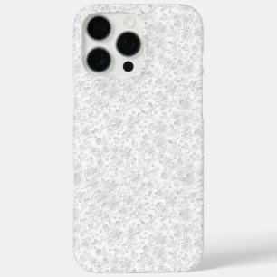 Coque iPhone 16 Pro Max Dentelle blanche