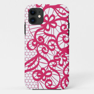 Coque Case-Mate iPhone Dentelle rouge