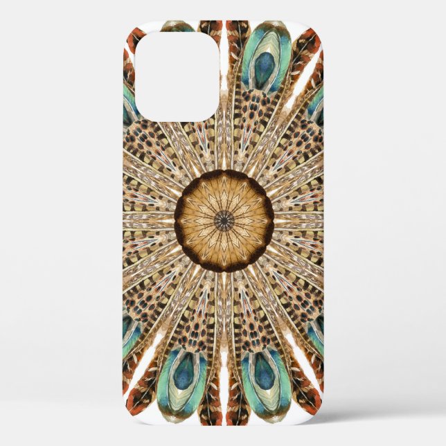 Coques Case-Mate iPhone Dentelles Mandala Aquarelle : Dentelles naturelles (Verso)