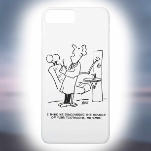 Coque iPhone 7 Plus Dentiste traitant un patient Cartoon