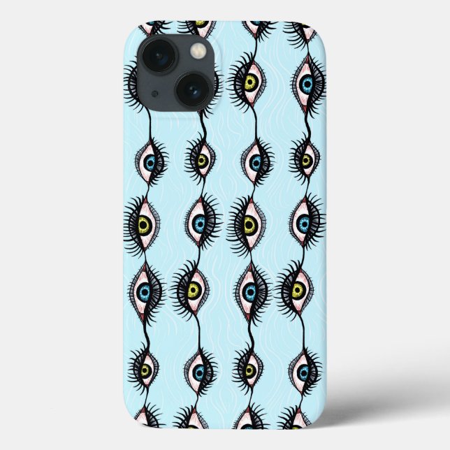 Coques Case-Mate iPhone Déplaisant Weird Eye Garlands Surreal Art Coque-Ma (Verso)