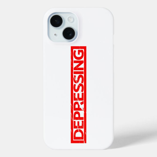 Coques Case-Mate iPhone Dépression du tampon (Verso)