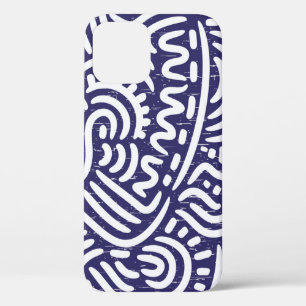 Case-Mate iPhone Case Des éléments ethniques dessinés à la main, des mot