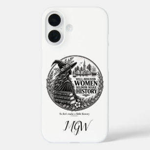 Coque Pour iPhone 16 Des femmes bien élevées personnalisées font l'hist