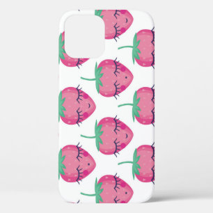 Case-Mate iPhone Case Des fraises endormies, mignonnes motifs.