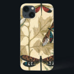 Coques Pour iPhone Des libellules colorées flottent au-dessus des Feu<br><div class="desc">D'énormes libellules flottent au-dessus des feuilles dans cette pièce de Megan Meagher. Une description séduisante de la nature. Assurez-vous de le placer sur votre mur préféré !</div>
