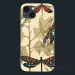 Coques Pour iPhone Des libellules colorées flottent au-dessus des Feu<br><div class="desc">D'énormes libellules flottent au-dessus des feuilles dans cette pièce de Megan Meagher. Une description séduisante de la nature. Assurez-vous de le placer sur votre mur préféré !</div>