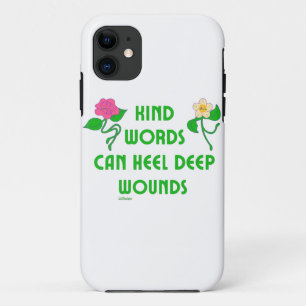 Case-Mate iPhone CASE DES MOTS GENTILS PEUVENT ENTENDRE DES BLESSURES PR