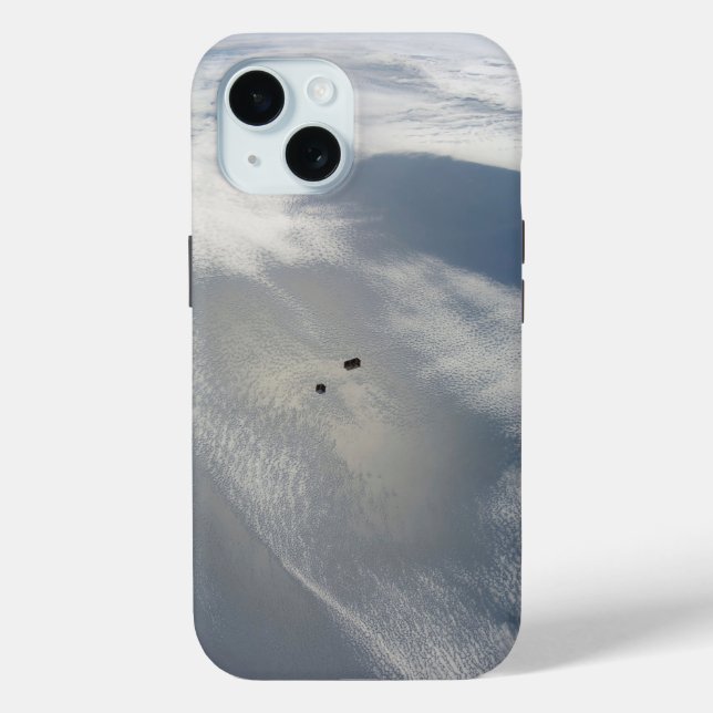 Coques Case-Mate iPhone Des Petits Satellites Orbitent Au-Dessus D'Une Par (Verso)