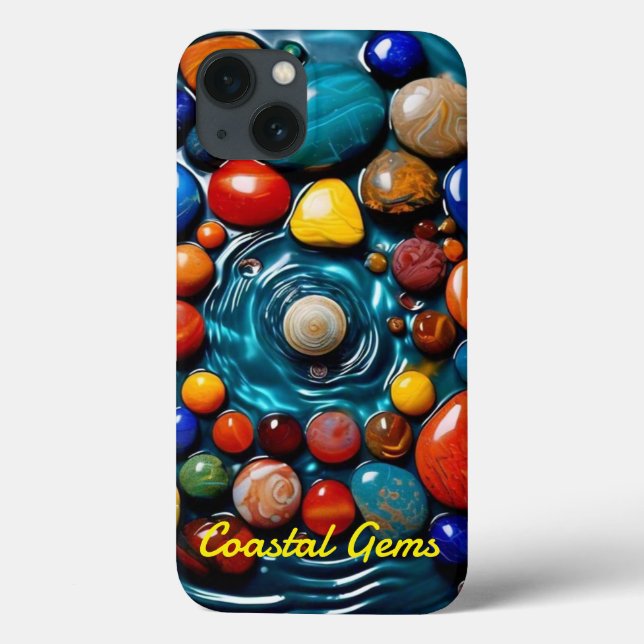 Coques Case-Mate iPhone "Des pierres côtières dévoilées" (Verso)