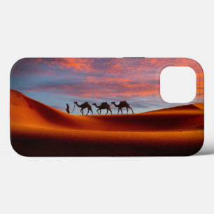 Case-Mate iPhone Case Deserts Man & Camels in the Sand Dunes