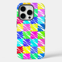 Design À damiers Motif coloré