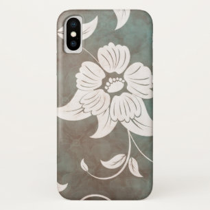Case-Mate iPhone Case Design à fleurs uniques sur Arrière - plan Vintage