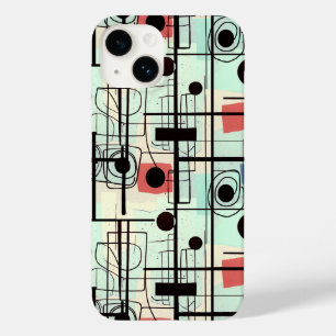Coque Case-Mate iPhone Design abstrait moderne, lignes dynamiques Lancer