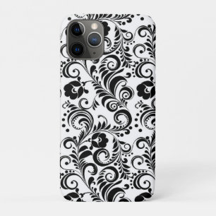 Case-Mate iPhone Case Design arrière - plan noir blanc