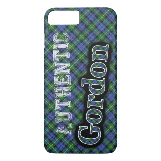 Coques Case-Mate iPhone Design authentique Clan Gordon Scottish Tartan (Dos)