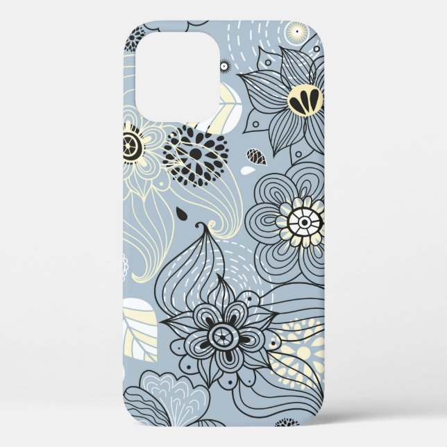 Coques Case-Mate iPhone Design d'automne floral (Verso)