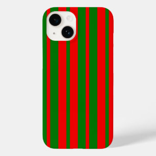 Coque Case-Mate iPhone Design de bandes rouge et verte