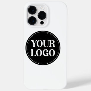 Coque Case-Mate iPhone Design de code QR noir élégant Marque élégante